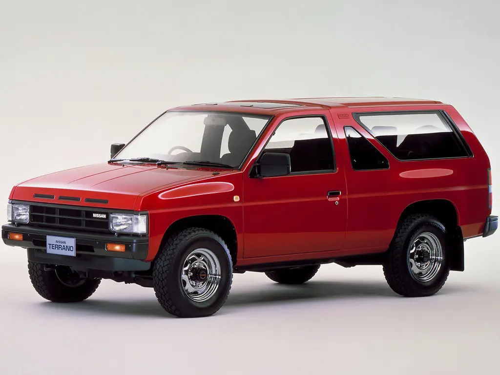 Nissan Terrano (WHYD21, WBYD21, VBYD21) 1 поколение, джип/suv 3 дв. (10.1986 - 12.1992)